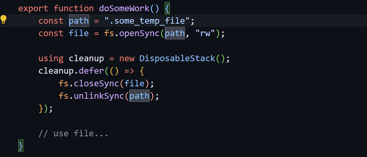 A variable called ‘path’ initialized to a string, having both of its usages replaced